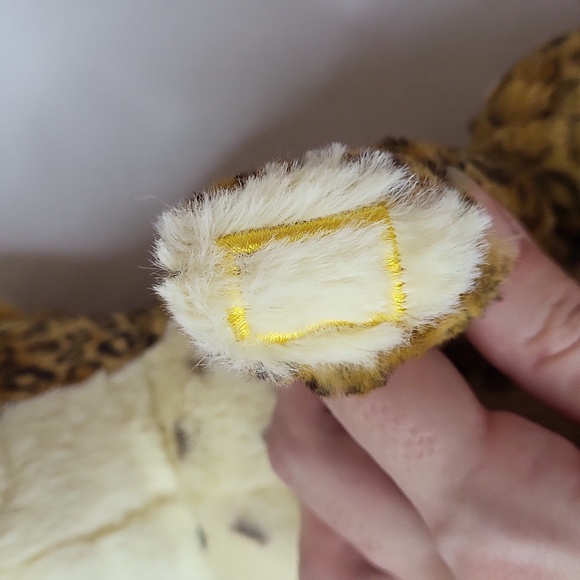 National Geographic Leopard Cheetuh Wild Cat Plush Realistic 9" Great condition - Picture 8 of 9